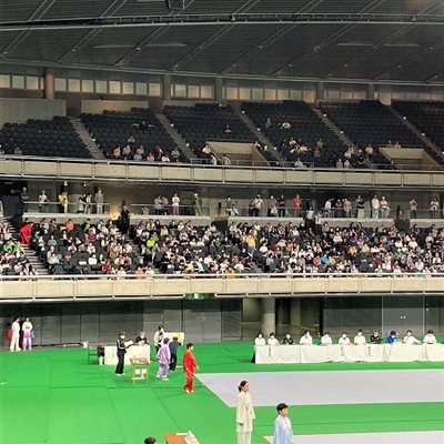 2023年「第40回武術太極拳選手権大会」 おかげさまで今年も出場することが出来、5位入賞出来ました。